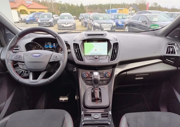 Ford Kuga cena 82999 przebieg: 81000, rok produkcji 2018 z Ostrołęka małe 781